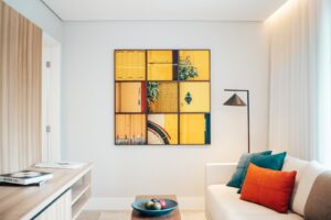 Inspirerende kunst voor thuiswerkplek